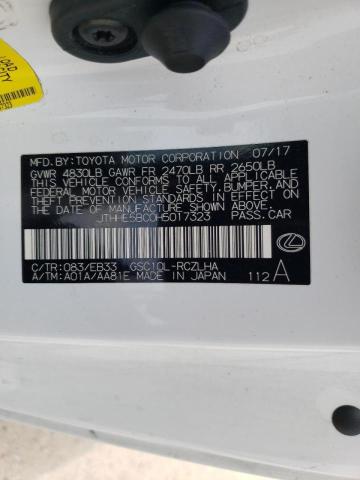 2017 LEXUS RC 350 JTHHE5BC0H5017323