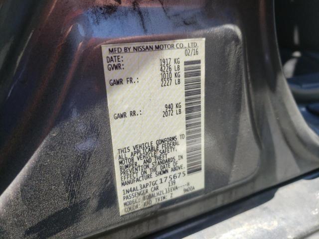 2016 NISSAN ALTIMA 2.5 1N4AL3AP7GC175675