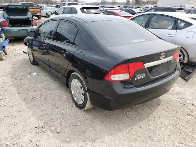 2HGFA1F51AH322144 Honda Civic Lx 2010. Фото: 2