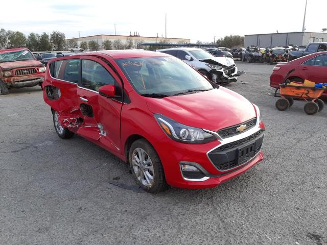 Chevrolet Spark salvage cars for sale: 2021 Chevrolet Spark 2LT