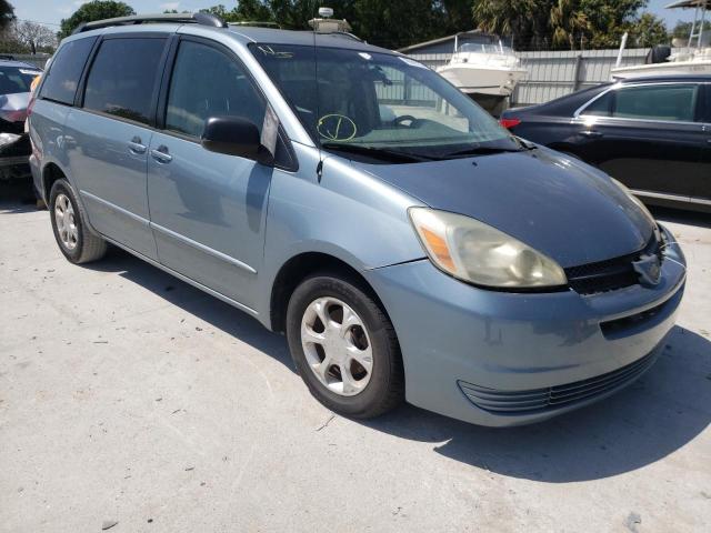 Lot #2535974315 2005 TOYOTA SIENNA CE salvage car