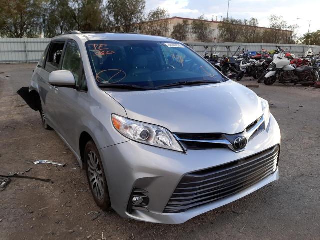 Salvage cars for sale from Copart Las Vegas, NV: 2020 Toyota Sienna XLE