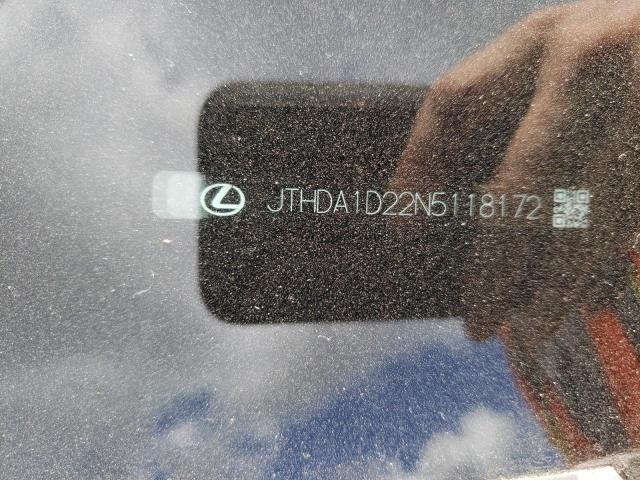 2022 LEXUS IS 300 AWD JTHDA1D22N5118172