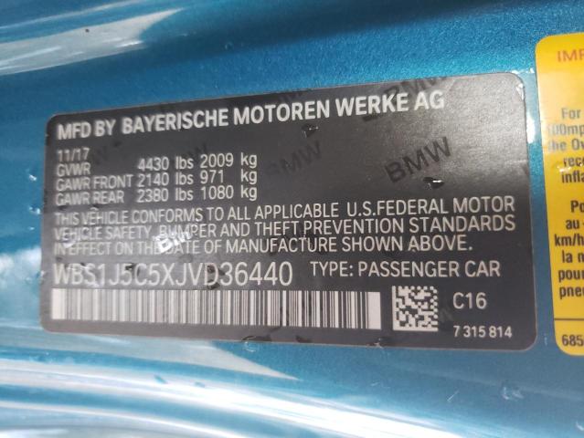 2018 BMW M2 WBS1J5C5XJVD36440