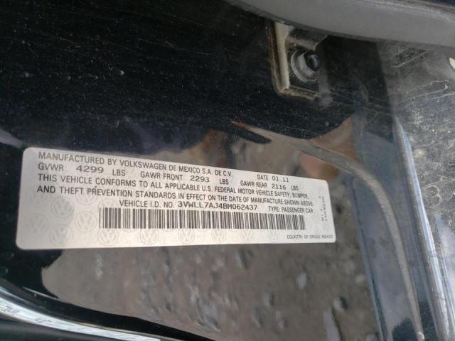 3VWLL7AJ4BM062437 Volkswagen Jetta Tdi 2011. Фото: 9