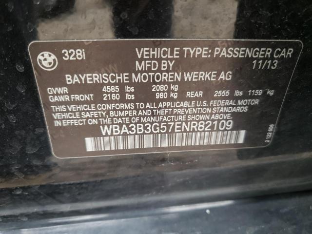 WBA3B3G57ENR82109 Bmw 328 Xi 2014. Фото: 9