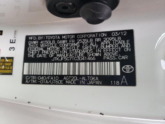 JTKJF5C71C3041466 Scion Tc 2012. Фото: 9