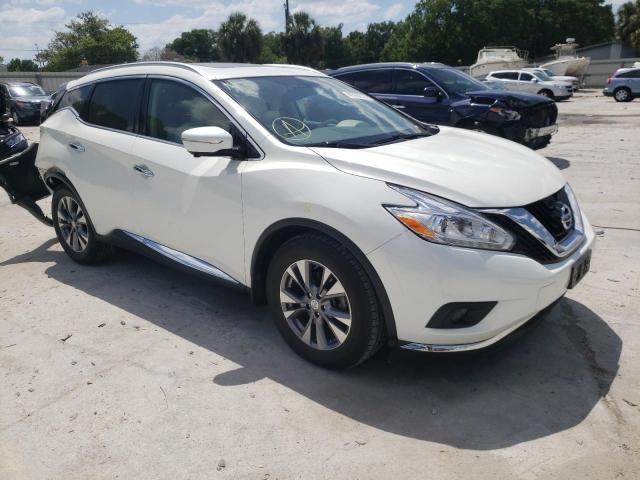 Salvage cars for sale from Copart Punta Gorda, FL: 2015 Nissan Murano S