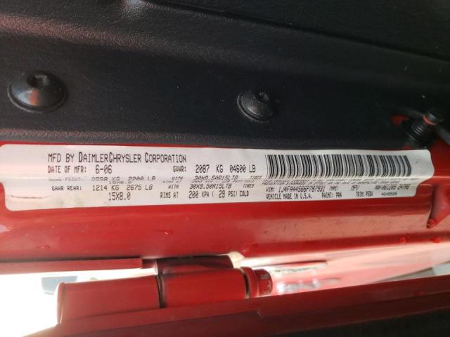 1J4FA44S66P787931 Jeep Wrangler / 2006. Фото: 9
