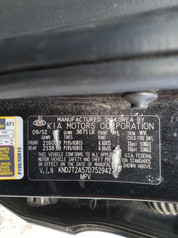 KNDJT2A57D7529427 Kia Soul 2013. Фото: 9
