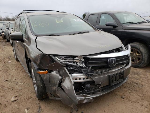 Salvage cars for sale from Copart Hillsborough, NJ: 2021 Honda Odyssey EX