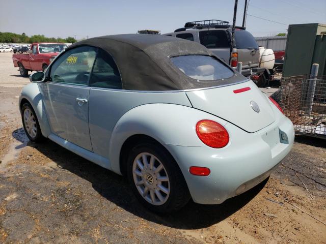 VOLKSWAGEN BEETLE 2005 BLUE Photo 3