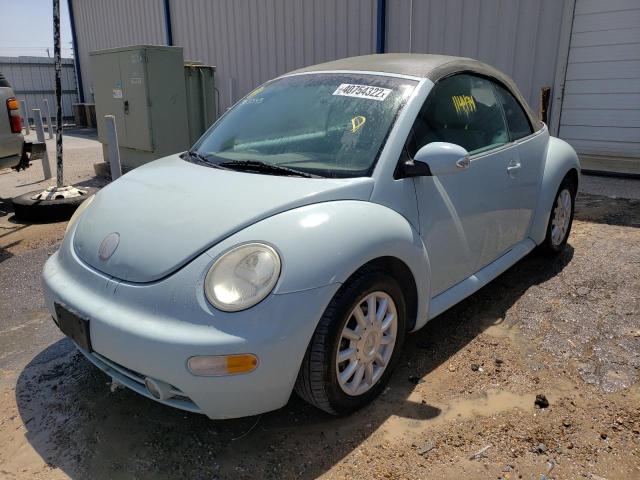 VOLKSWAGEN BEETLE 2005 BLUE Photo 2