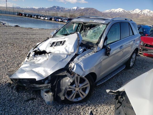  MERCEDES-BENZ M-CLASS 2012 Серебристый