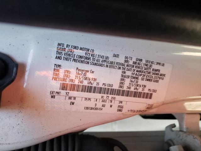 1FADP3F2XDL337910 Ford Focus Se 2013. Фото: 9