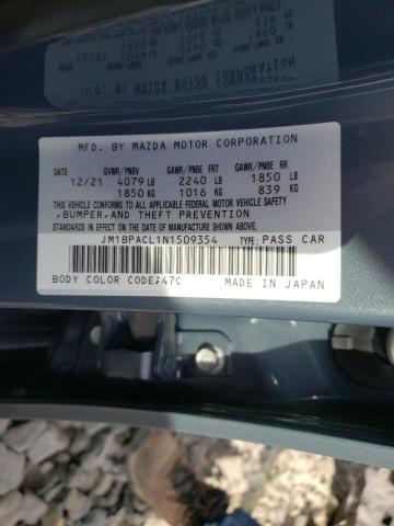 2022 MAZDA 3 PREFERRE JM1BPACL1N1509354