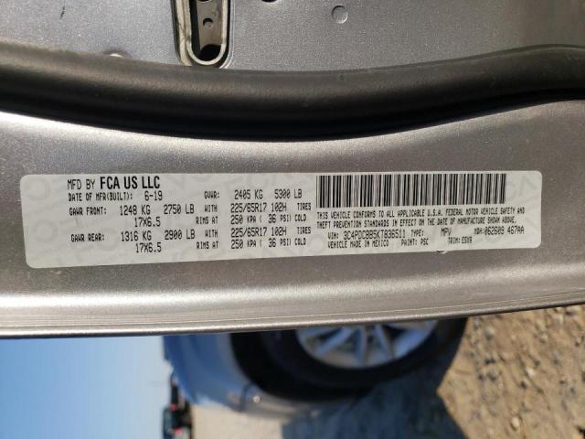 2019 DODGE JOURNEY SE 3C4PDCBB5KT836511