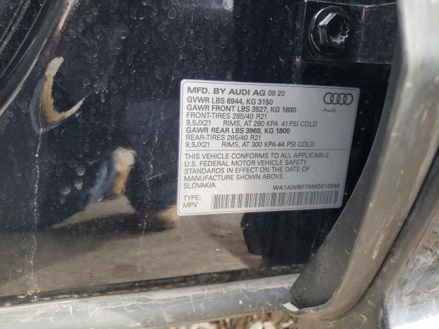 2021 AUDI SQ7 PREMIU WA1AWBF78MD010559