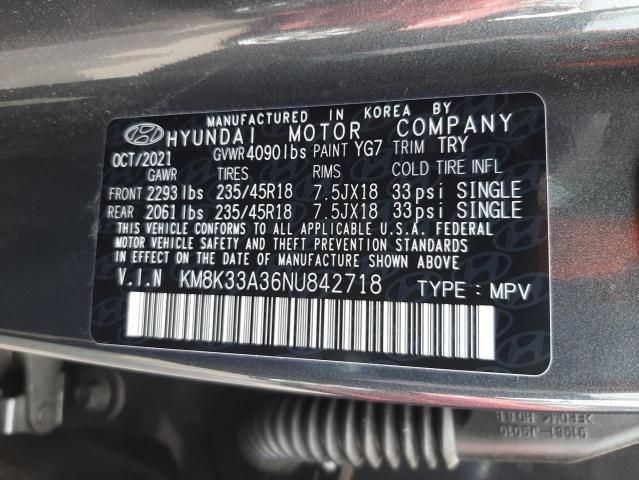 2022 HYUNDAI KONA N LIN KM8K33A36NU842718