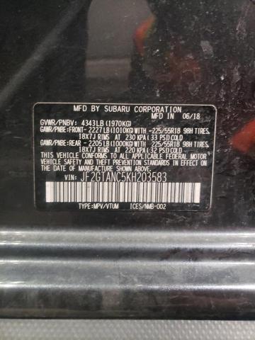 2019 SUBARU CROSSTREK JF2GTANC5KH203583