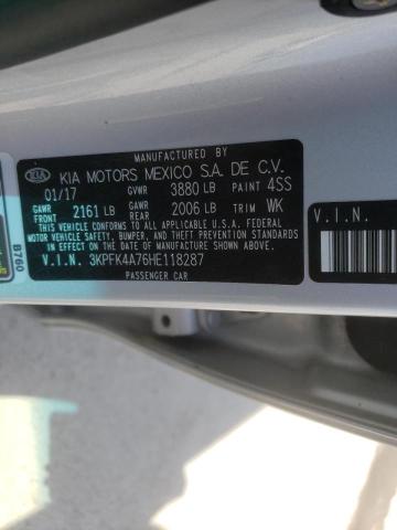 2017 KIA FORTE LX 3KPFK4A76HE118287