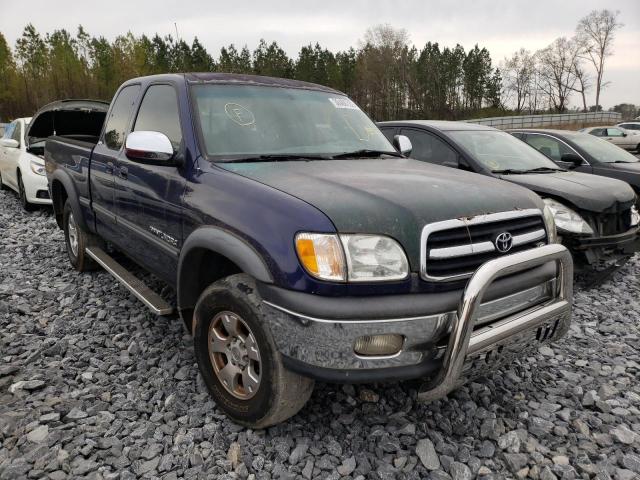 Salvage cars for sale from Copart Cartersville, GA: 2000 Toyota Tundra ACC