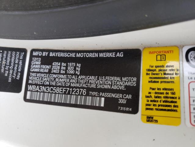 WBA3N3C58EF712376 BMW 428 I
