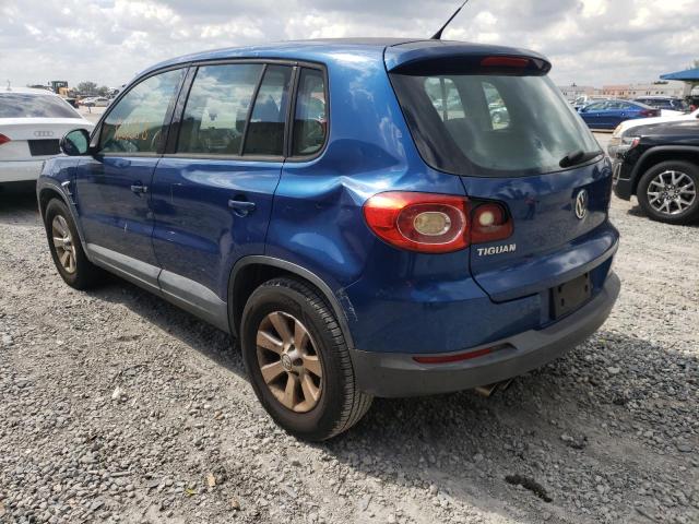 WVGAV7AX3AW003768 Volkswagen Tiguan S 2010. Фото: 2