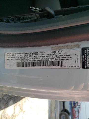 VOLKSWAGEN BEETLE 2005 BLUE Photo 10
