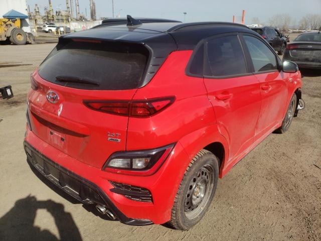 2022 HYUNDAI KONA N LIN KM8K3CA38NU818176