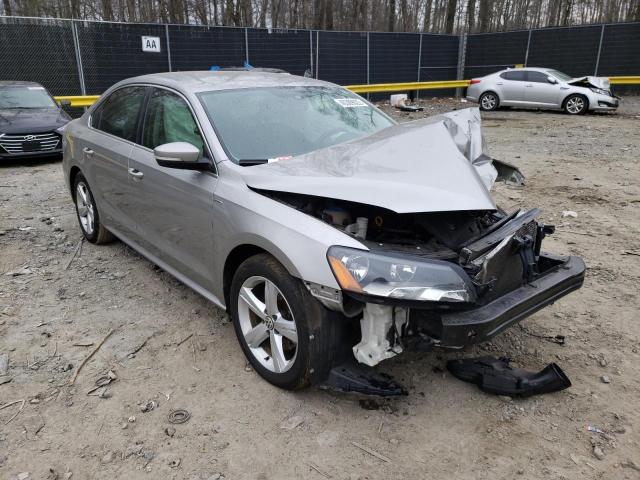 Salvage cars for sale from Copart Waldorf, MD: 2014 Volkswagen Passat S