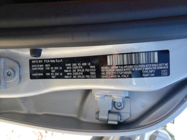 2016 FIAT 500X TREKK ZFBCFYCT7GP366980