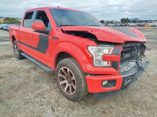Salvage cars for sale from Copart San Martin, CA: 2015 Ford F150 Super