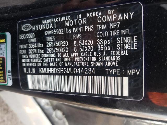 2021 GENESIS GV80 BASE KMUHBDSB3MU044234