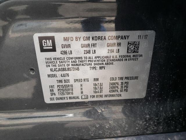 KL4CJASB8JB573145 Buick Encore Pre 2018. Фото: 9