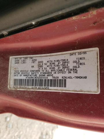 Фото: 4TAUN41B0SZ005316 - 10