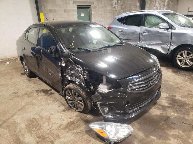 Salvage cars for sale at Chalfont, PA auction: 2017 Mitsubishi Mirage G4