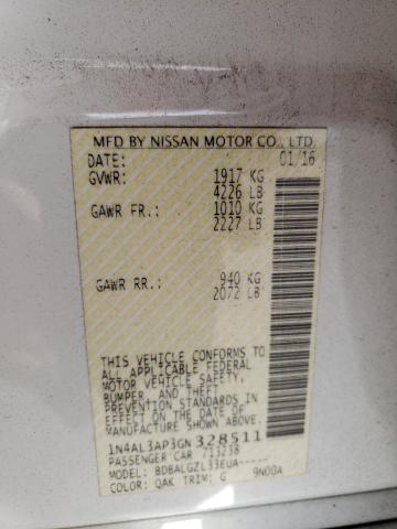 2016 NISSAN ALTIMA 2.5 1N4AL3AP3GN328511