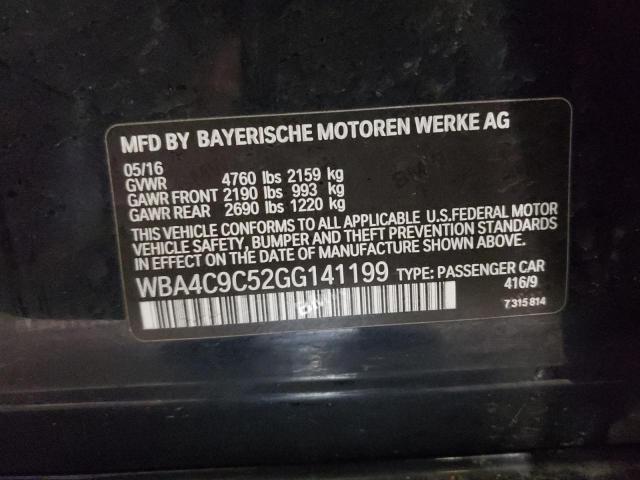 2016 BMW 428 XI GRA WBA4C9C52GG141199