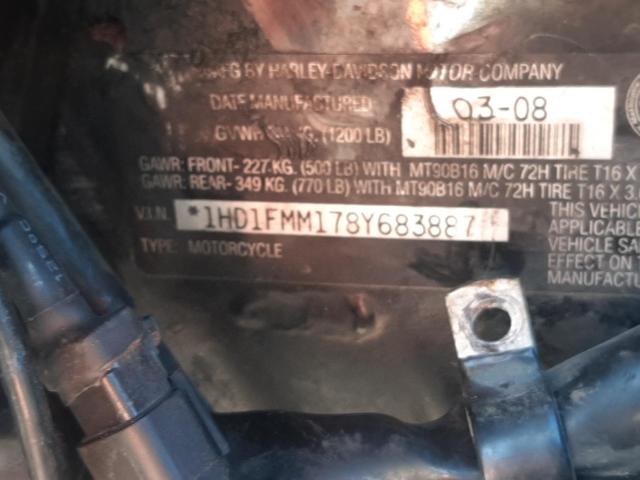 2008 HARLEY-DAVIDSON FLHTPI 1HD1FMM178Y683887