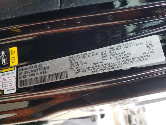 1C4HJXEN5MW530996 Jeep Wrangler U 2021. Фото: 9