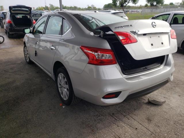 3N1AB7AP0KY308588 Nissan Sentra S 2019. Фото: 2