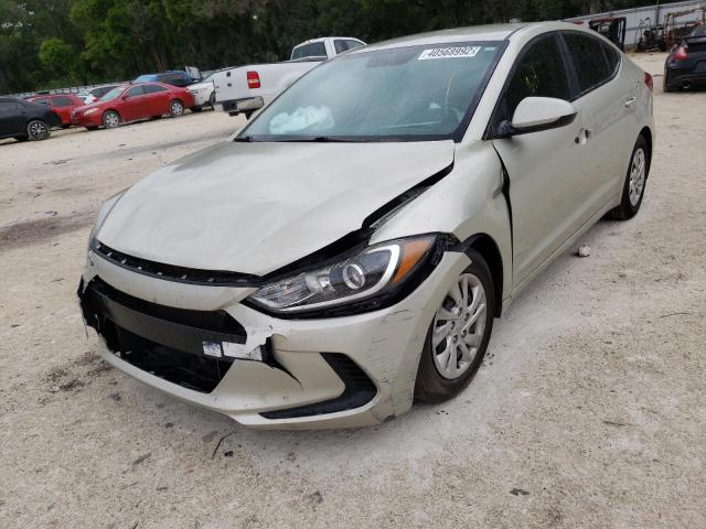 2017 HYUNDAI ELANTRA SE 5NPD74LF7HH126911