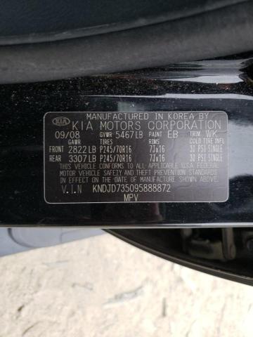 KNDJD735095888872 Kia Sorento Lx 2009. Фото: 9