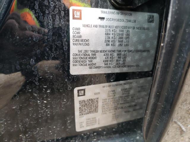 1GCRYDED3LZ246138 Chevrolet Silverado 2020. Фото: 9