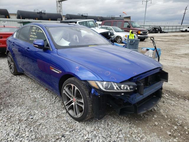 Salvage cars for sale at Columbus, OH auction: 2017 Jaguar XE Premium