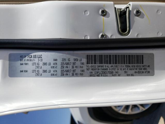 1C4PJLCB3KD175509 Jeep Cherokee L 2019. Фото: 9