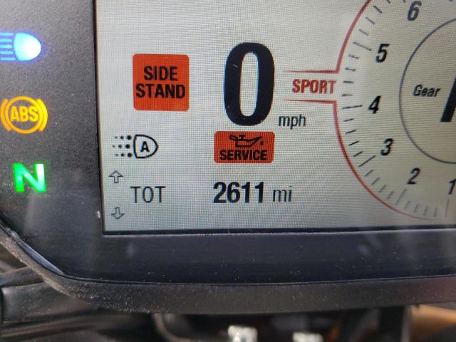2021 DUCATI HYPERMOTAR ZDMBAJDT8MB008071