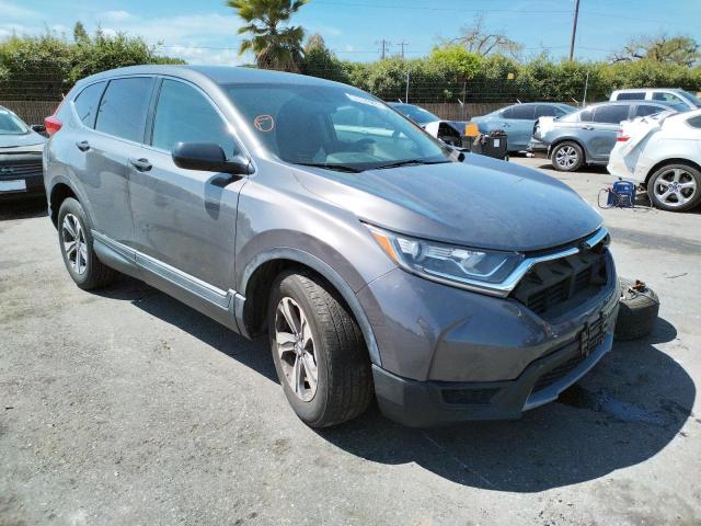Salvage cars for sale from Copart San Martin, CA: 2018 Honda CR-V LX
