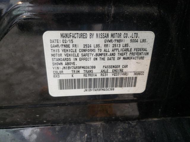 2015 INFINITI Q50 BASE JN1BV7AR9FM404399